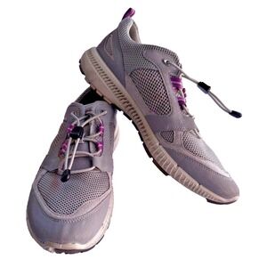 Ecco Terracruise Lt Low Rise Hiking Running Shoes Womens Gray Sz 9 EU40 Sneakers